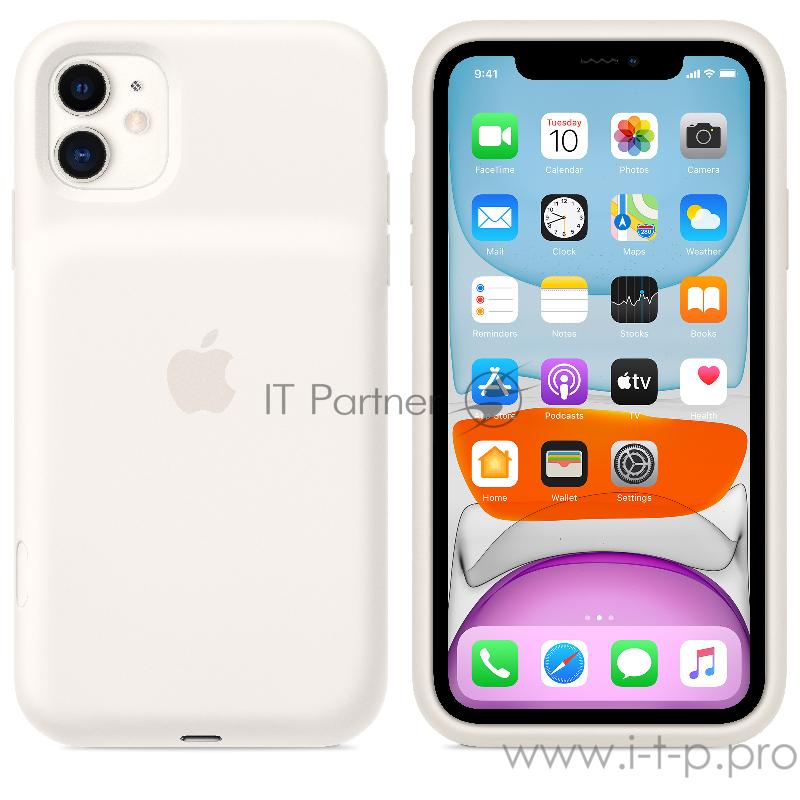 Чехол-батарея для iPhone 11 iPhone 11 Smart Battery Case with Wireless Charging - White