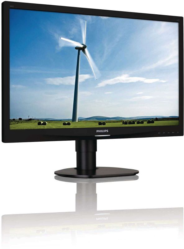 Монитор PHILIPS 24 241S4LCB/00(01) Black 1920x1080, 5ms, 250 cd/m2, 1000:1 (DCR 20M:1), D-Sub, DVI,