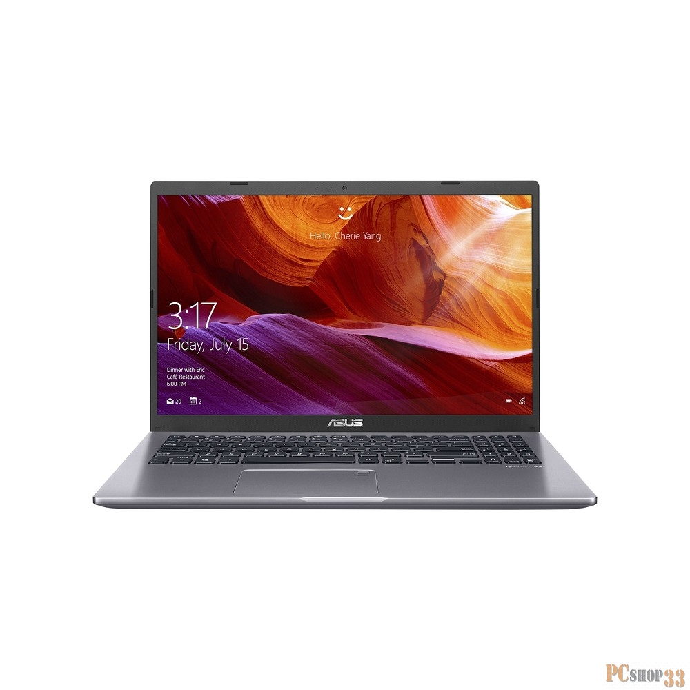 Ноутбук 15.6 FHD Asus X509UB-EJ031/s grey (Core i3 7020U/8Gb/1Tb/noDVD/MX110 2Gb/Endless) (90NB0ND2-M01110)