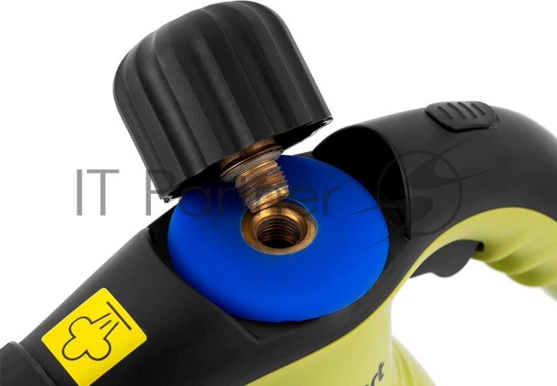 Пароочиститель ручной Kitfort KT-950 1000Вт черный/желтый