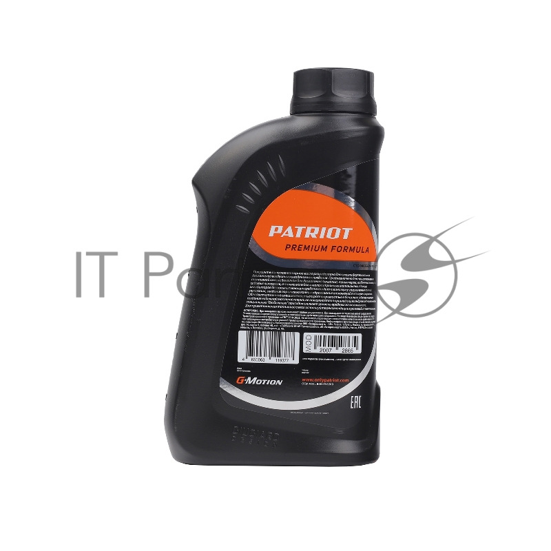 Масло полусинтетическое PATRIOT G-Motion 2Т EURO 1л