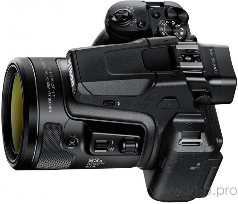 Фотоаппарат Nikon Coolpix P950 Black <16.0Mp, 83x zoom, 3, SDXC, WiFi/NFC. GPS/ГЛОНАСС/QZSS