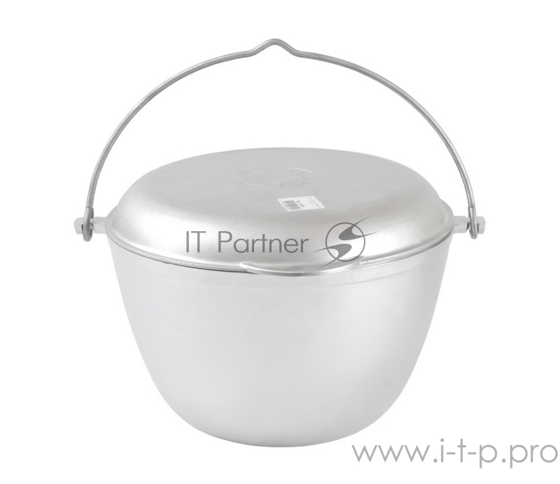 Казан поход с кр, 4л, d=24см по верхнему краю,h=14,5см,алюминий, Kukmara кп 40