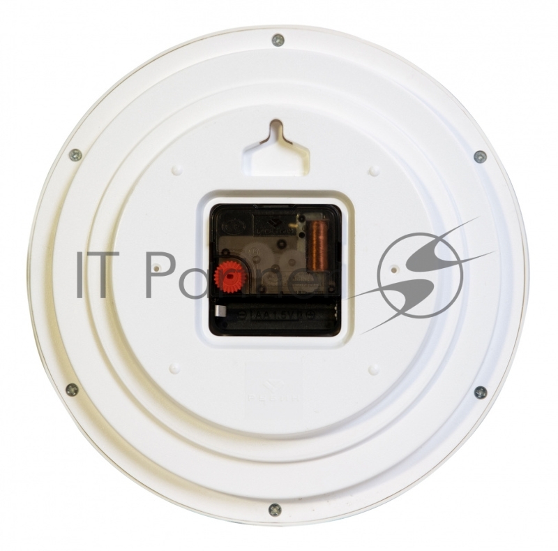 Часы настенные аналоговые Бюрократ WallC-R69P белый