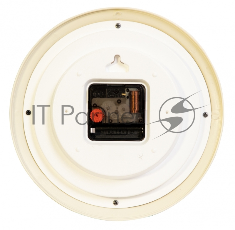 Часы настенные аналоговые Бюрократ WallC-R74P слоновая кость