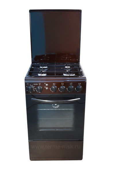 Газовая плита CEZARIS ПГ 2100-08 (К) коричневый