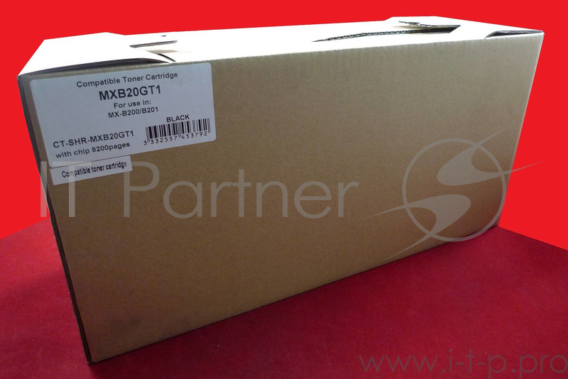 Чип Hi-Black к картриджу Sharp MX-B200/B201 (MX-B20GT1), Bk, 8K