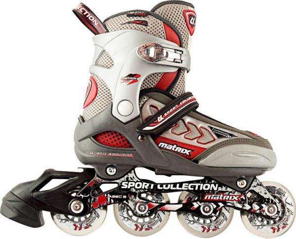 Роликовые коньки MATRIX DELUX бордо (6) 31-34 РРЦ: 4167р.