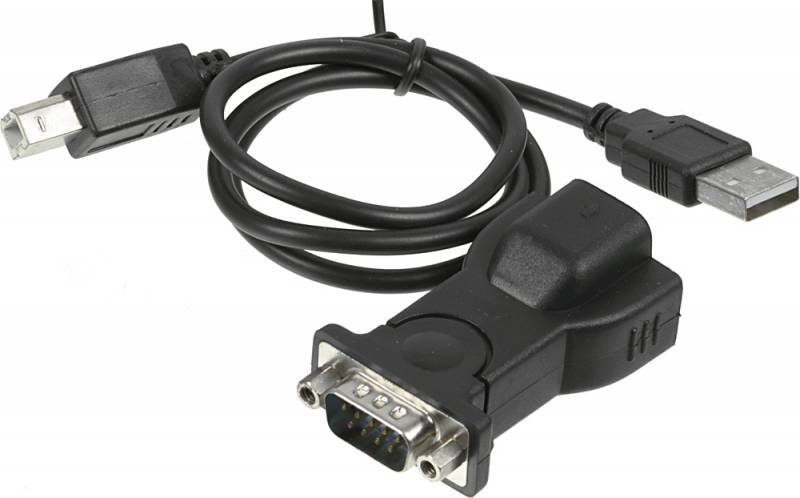 Адаптер USB2.0 Ningbo X-Storm USB-COM-ADPG (BF-810) COM 9-pin (m)/USB A (m) 0.8м
