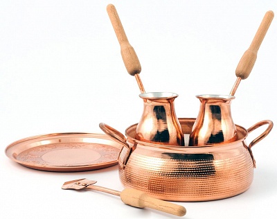 Набор Тет-а-ТетTima Т-1 (жаровня 16см, поднос 18см, лопатка 23 см, песок, УВ-180)