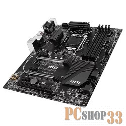 Материнская плата MSI Z170A SLI PLUS RTL {S1151, Z170,4* DDR4, SATAIII+RAID, 3*PCIe,D-SUB, DVI, HDMI, GBL, USB3.1, ATX}