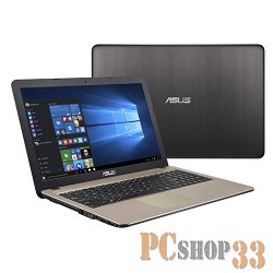 Ноутбук Asus R540YA-XO112T E1 7010/2Gb/500Gb/AMD Radeon R2/15.6/HD (1366x768)/Windows 10 64/black/WiFi/BT/Cam