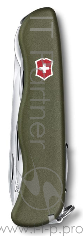 Нож перочинный Victorinox Picknicker (0.8353.4R) 111мм 11функций зеленый карт.коробка