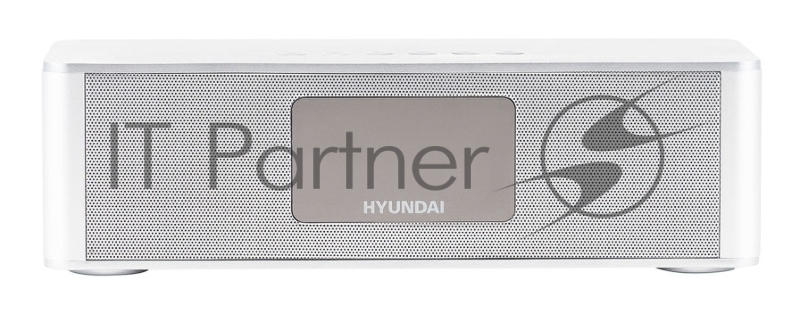 Радиобудильник Hyundai H-RCL360 белый LCD подсв:белая часы:цифровые FM