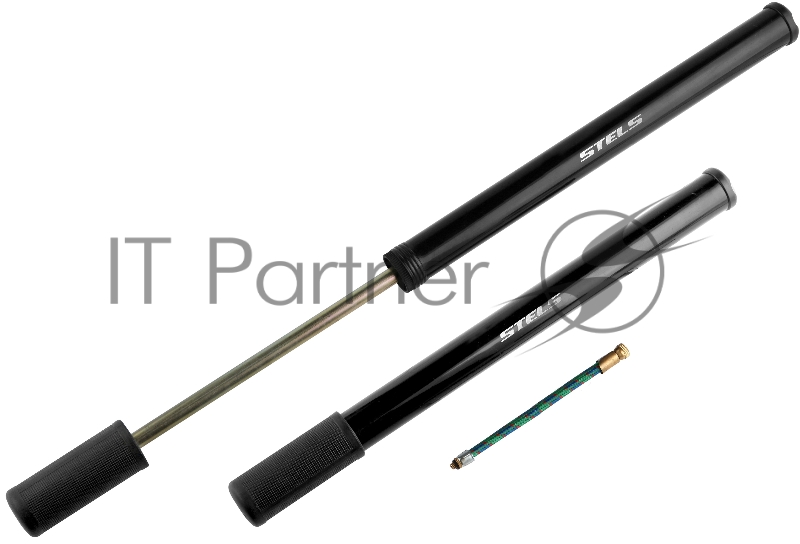 Насос ручной HPS-295-3 Stels пластиковый чёрный (41 см) Насос ручной велосипедный HPS-295-3, диаметр 30мм, длина 410 мм, с логотипом STELS, шланг с автовентилем, материал поливинилхлорид, чёрный