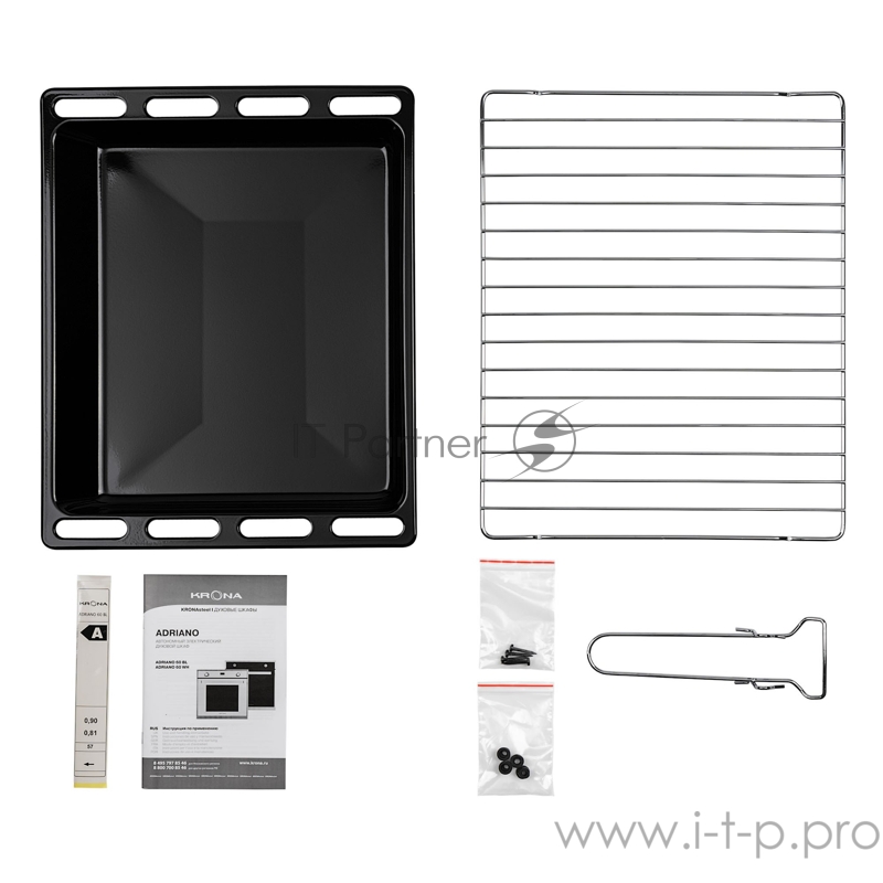 Духовой шкаф электрический KRONA ADRIANO 60 BL