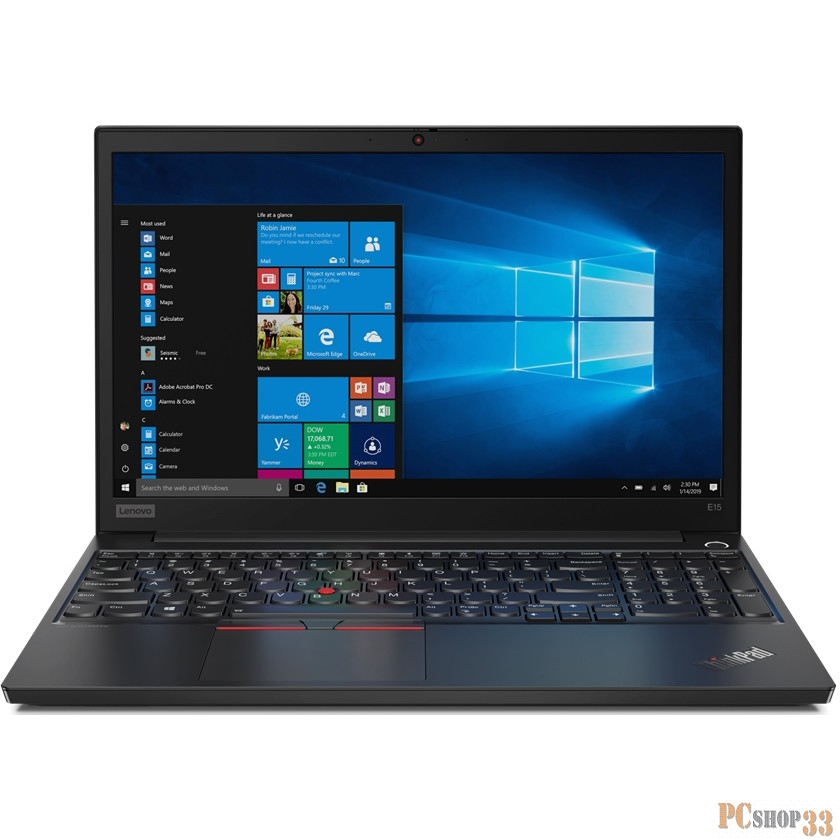 Ноутбук Lenovo E15-IML T 15.6FHD_IPS_AG_250N_N/ I7-10510U_1.8G_4C_MB /16GB_DDR4_2666_SODIMM /512GB_SSD_M.2_2242_NVME_TLC /1TB_HD_5400RPM_2.5_7MM /INTEGRATED_GRAPHICS / / /FPR /720P_HD_CAMERA_W/MIC / / /3CELL_45WH_INTERNAL /65W_USB-C_PSU /2x USB 3.1,