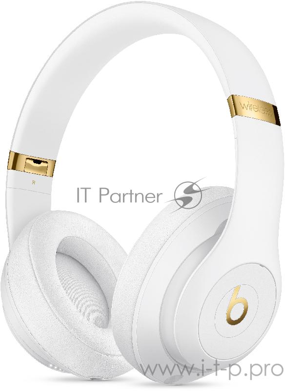 Беспроводные мониторные наушники Beats Studio3, цвет белый