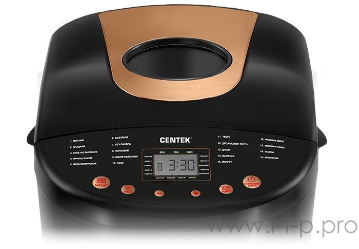 Хлебопечь Centek CT-1406 Black