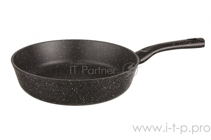 Сковорода МАРУСЯ/ MARUSYA 701-22, а/п литая 22 см с индукционным дном (цвет: чёрный)