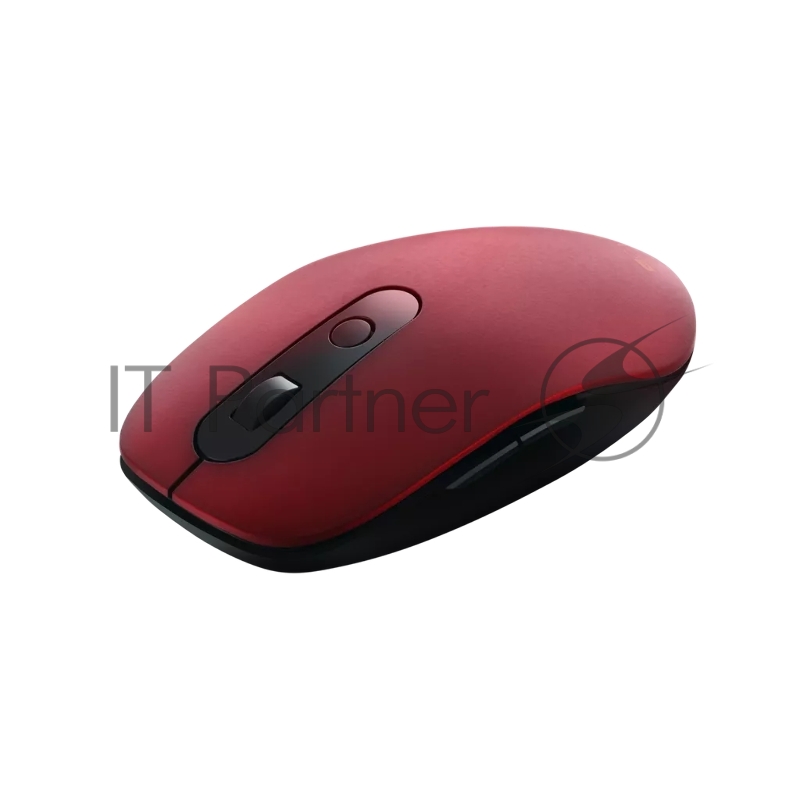 Мышь Canyon 2 in 1 Wireless optical mouse with 6 buttons, DPI 800/1000/1200/1500, 2 mode(BT/ 2.4GHz), Battery AA*1pcs, Red, silent switch for right/left keys, 65.4*112.25*32.3mm, 0.092kg