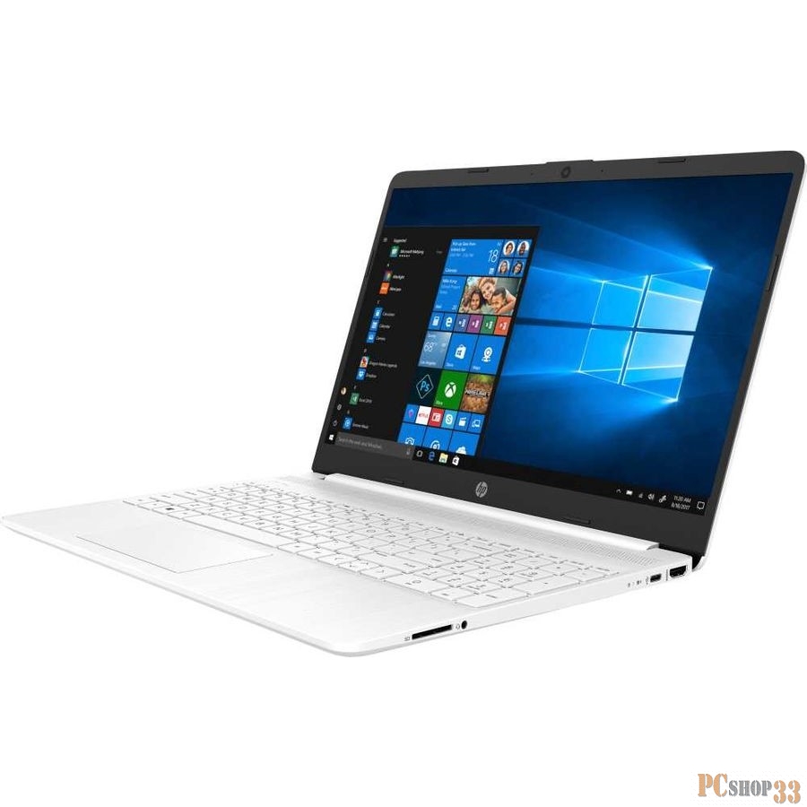 Ноутбук 15.6 FHD HP 15s-fq1004ur white (Core i3 1005G1/8Gb/256Gb SSD/noDVD/VGA int/W10) (8KJ92EA)