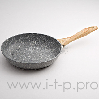 Сковорода ALPENKOK AK-0043A/26N алюм.с антипригар. покрытием GREY MARBLE, индукц. d=26см (6)