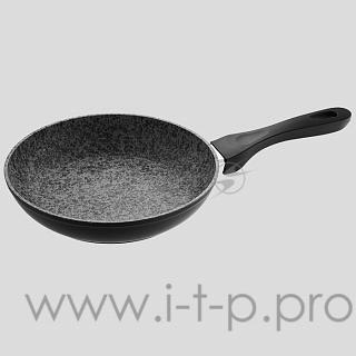Сковорода ALPENKOK AK-0053A/24N алюм.с антипригар. покрытием GRANIT, индукц. d=24 см (6)
