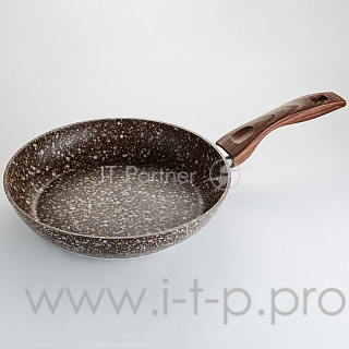 Сковорода ALPENKOK AK-0083A/28N алюминиевая с антипригар. покрытием DISCOVERY, индукц. d=28 см (6)