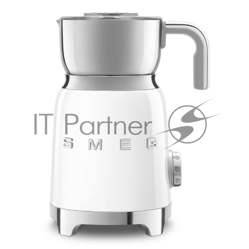 Вспениватель молока SMEG Вспениватель молока SMEG/ Стиль 50-х, Объем: 600 мл при нагреве и приготовлении шоколада (включая вес шоколада) 250 мл при вспенивании, Мощность: 500 Вт, белый