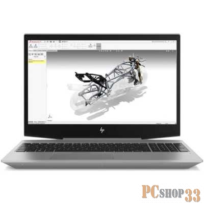 HP ZBook 15v G5 Core i9-9880H 2.3GHz,15.6 FHD (1920x1080) IPS AG,nVidia Quadro P600 4Gb GDDR5,16Gb DDR4-2666(2),512Gb SSD,70Wh LL,FPR,2.2kg,1y,Silve