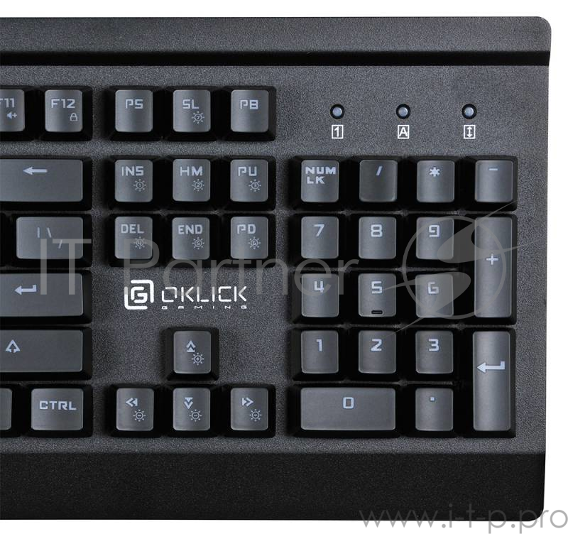 Клавиатура Oklick 920G IRON EDGE механическая черный USB Gamer LED