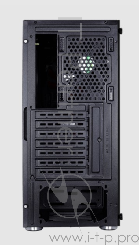 Корпус Aerocool Quartz Red , ATX, без БП, закаленное стекло спереди и сбоку, 3x 12см LED (красный), 1х 12см (черный) в комплекте, 1xUSB 3.0, 2xUSB 2.0