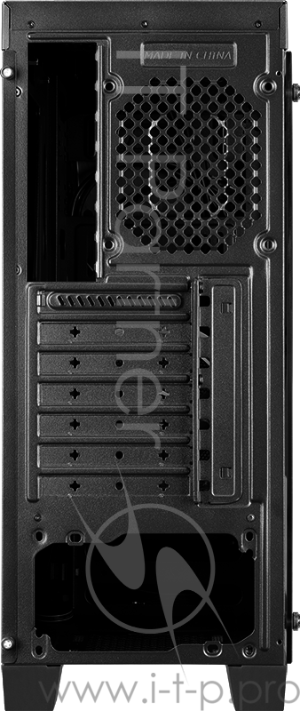 Корпус Aerocool Aero Engine RGB-G-BK-v2 черный без БП ATX 3x120mm 2xUSB2.0 1xUSB3.0 audio bott PSU
