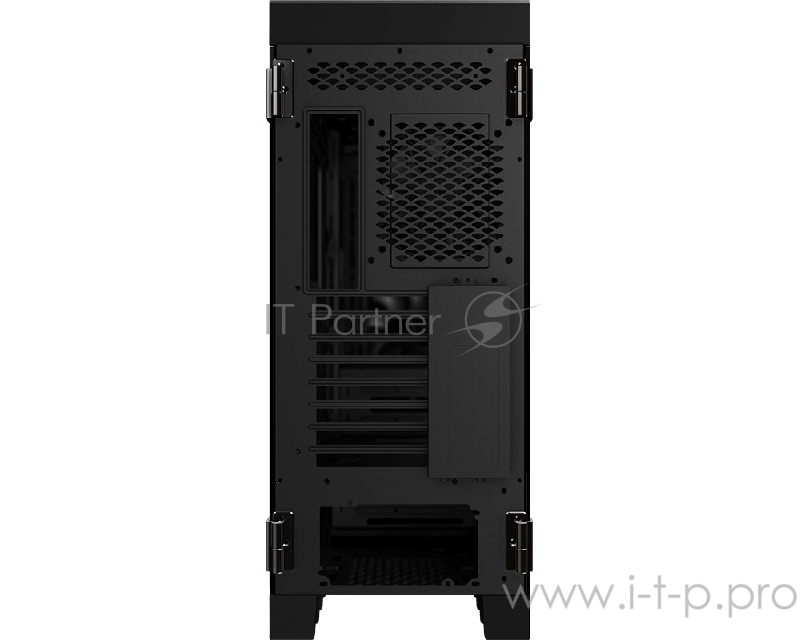 Компьютерный корпус MSI MPG SEKIRA 500G, Global, 1xTypeC, 4xUSB 3.0, 1xBlack Fan, Aluminum with Gold Color, Tempered Glass Window