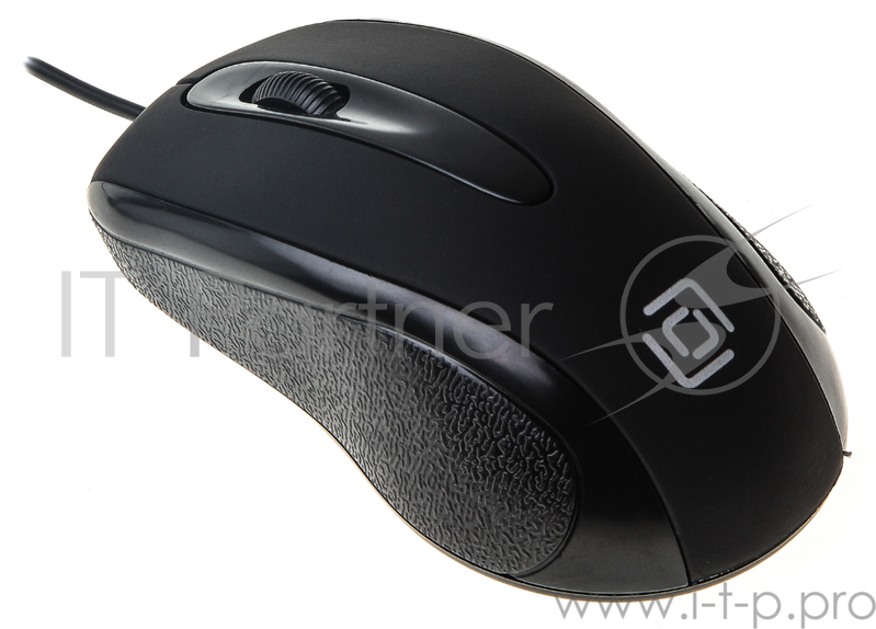 Мышь Oklick 295M черный оптическая (1000dpi) USB (2but)