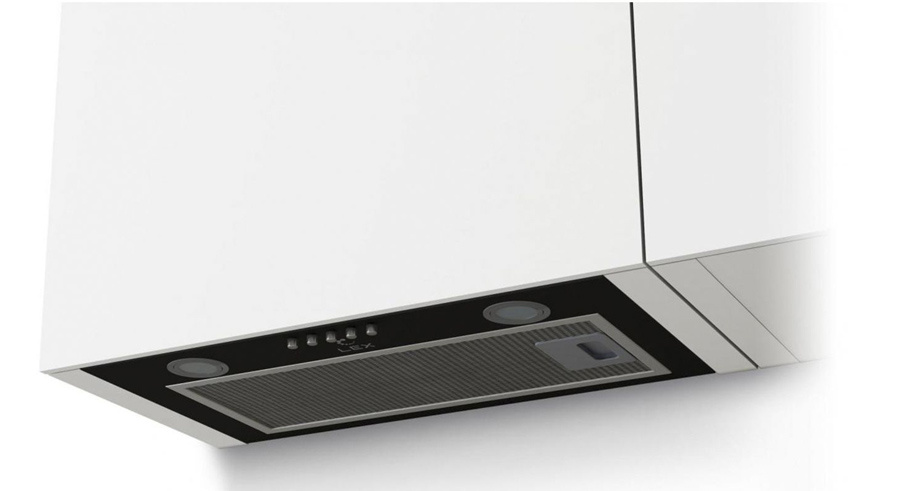 Вытяжка Lex GS Bloc P 600 черный управление: кнопочное (1 мотор)