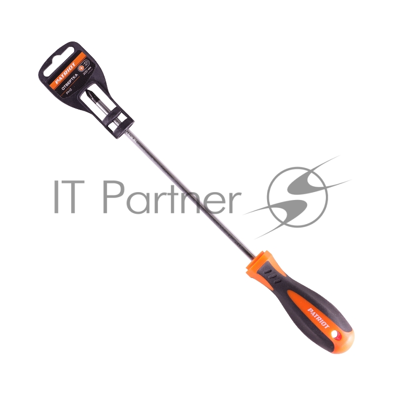 Отвертка Patriot PH2x200, CR-V,магнитная, 2-х компонентная рукоятка