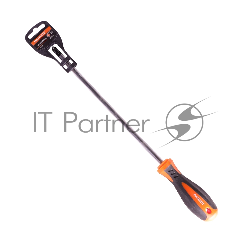 Отвертка Patriot PH3x250, CR-V,магнитная, 2-х компонентная рукоятка