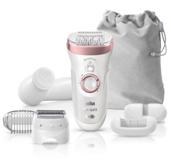 Эпилятор BRAUN SES 9/880+Прибор для отшелушивания кожи