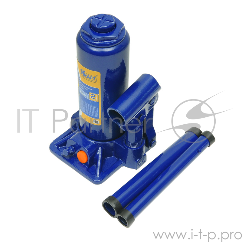 Домкрат KRAFT КТ 800014 бутылочный 4т кейс