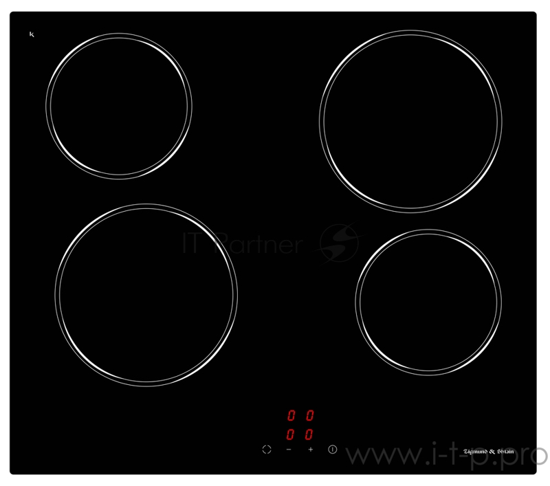 Встраиваемая электрическая варочная панель Zigmund & Shtain CNS 027.60 BX