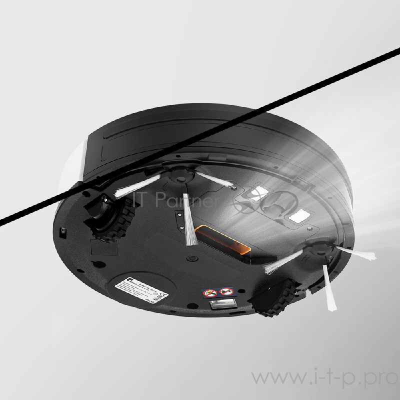 Робот-пылесос с УФ лампой Kitfort 553-КТ Аккумулятор Li-ion 14,4 В, 2200 мА*ч.Время работы 90–120 ми