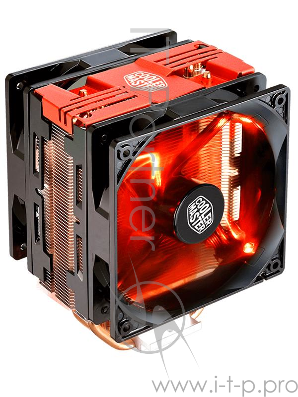 Вентилятор Cooler Master Hyper 212 Turbo Black LED, 600 - 1600 RPM, 150W, Full Socket Support RR-212TK-16PR-R1