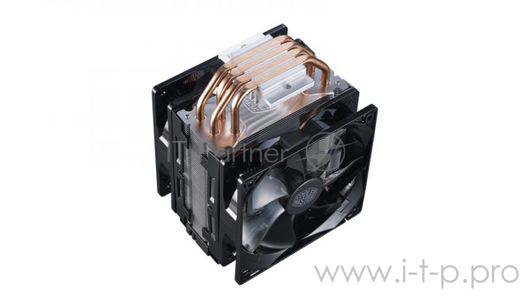 Вентилятор Cooler Master Hyper 212 Turbo Black LED, 600 - 1600 RPM, 150W, Full Socket Support RR-212TK-16PR-R1