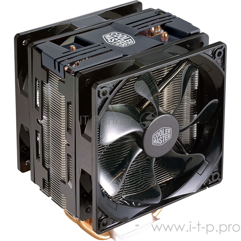 Вентилятор Cooler Master Hyper 212 Turbo Black LED, 600 - 1600 RPM, 150W, Full Socket Support RR-212TK-16PR-R1