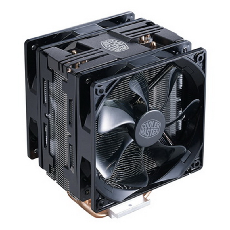 Вентилятор Cooler Master Hyper 212 Turbo Black LED, 600 - 1600 RPM, 150W, Full Socket Support RR-212TK-16PR-R1
