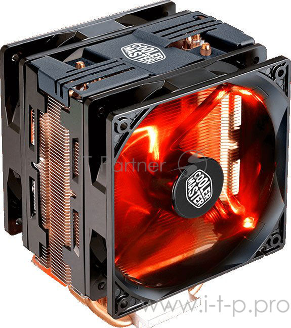 Вентилятор Cooler Master Hyper 212 Turbo Black LED, 600 - 1600 RPM, 150W, Full Socket Support RR-212TK-16PR-R1