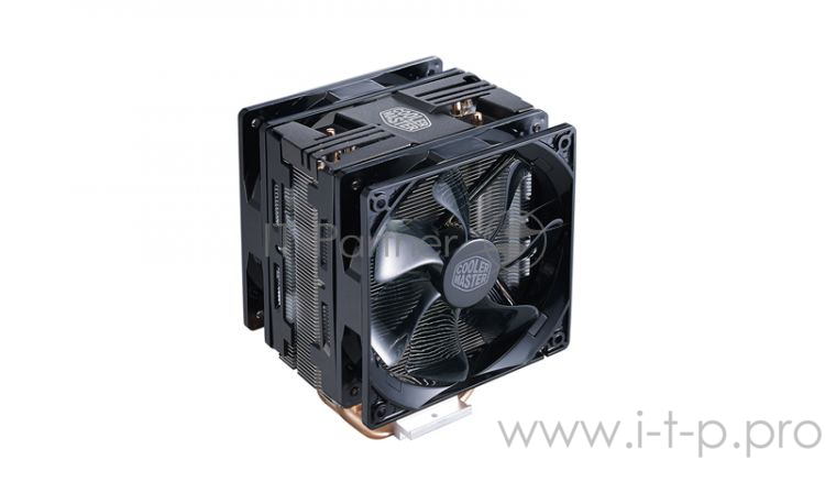 Вентилятор Cooler Master Hyper 212 Turbo Black LED, 600 - 1600 RPM, 150W, Full Socket Support RR-212TK-16PR-R1