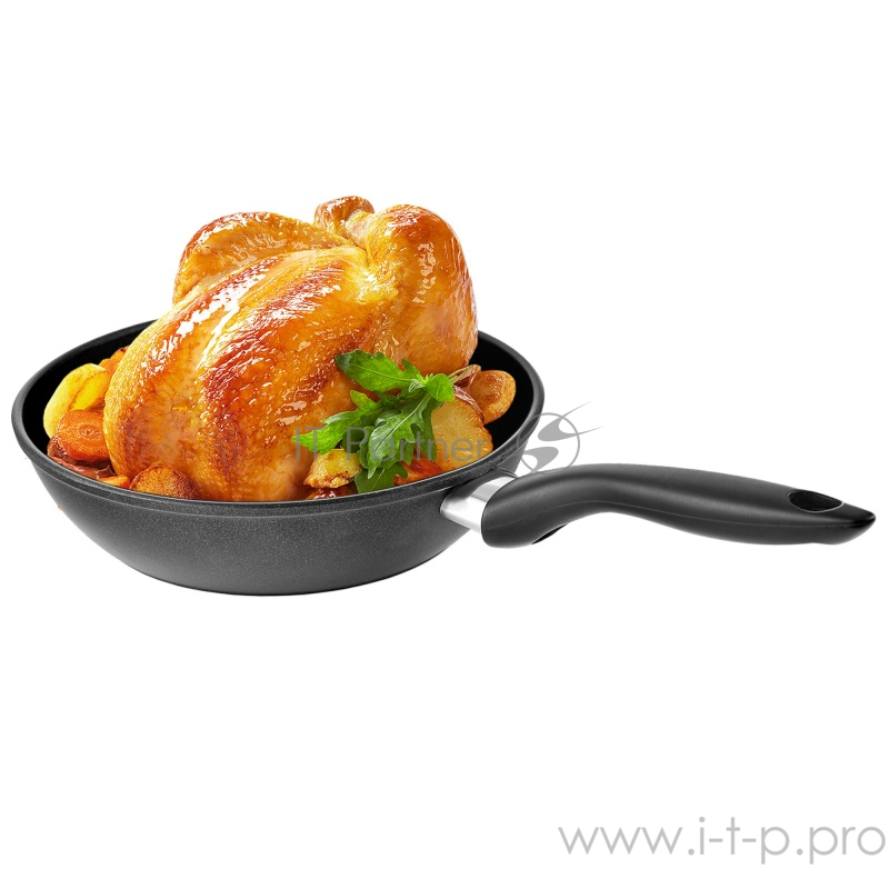 Сковорода Великие Реки Жар-24У литая универсальная 24 см